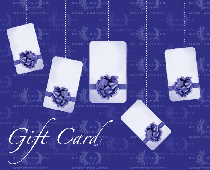 Gift card Ristorante Mediterraneo